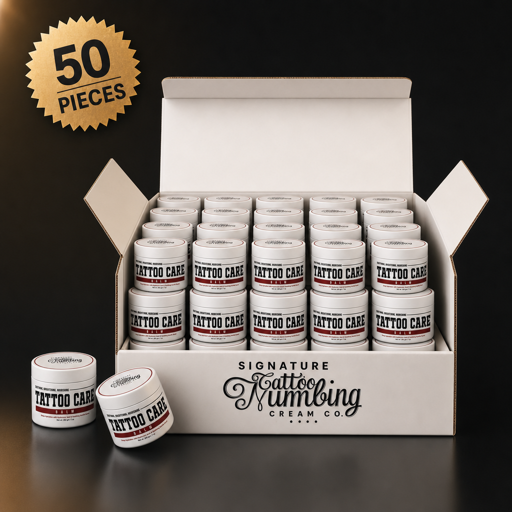 Wholesale case of 50 Signature tattoo care balm jars