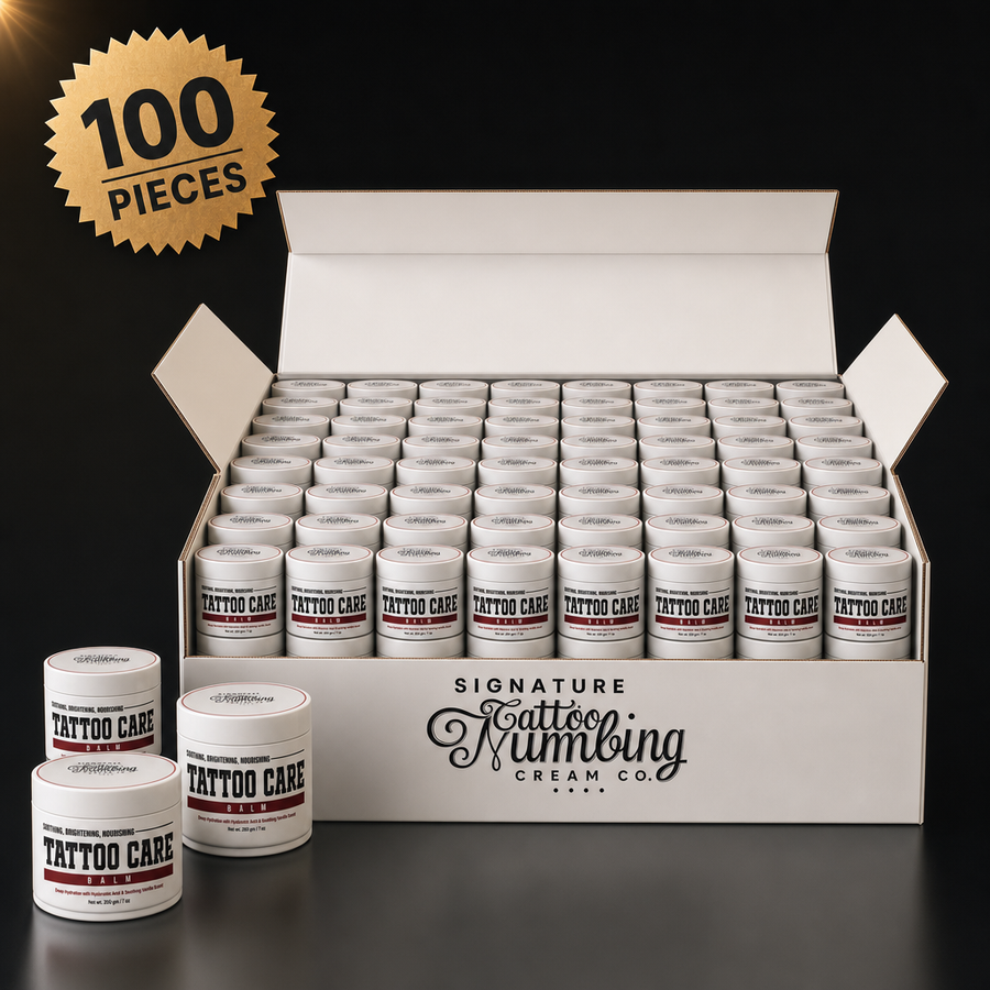 Wholesale case of 100 Signature tattoo care balm jars