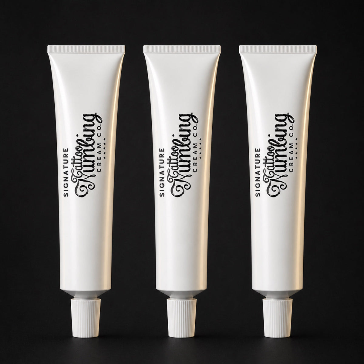 Three-pack of Signature tattoo numbing cream 30g XL tubes